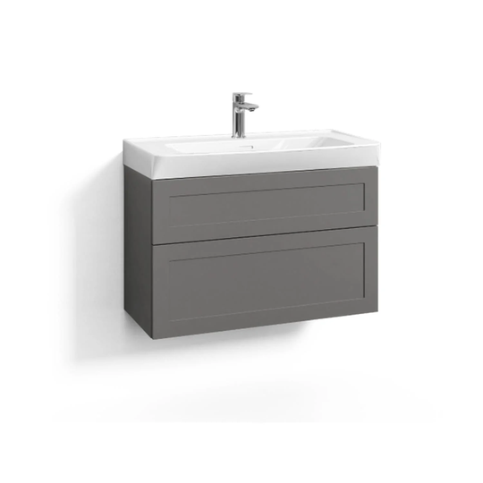 Svedbergs Forma Ramme Servantskap 80cm / 35cm Skifergrå