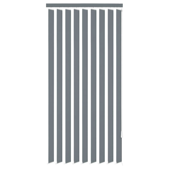 vidaXL lamelgardiner gråt stof 120x250 cm