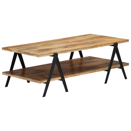 vidaXL sofabord 115 x 60 x 40 cm massivt mangotræ