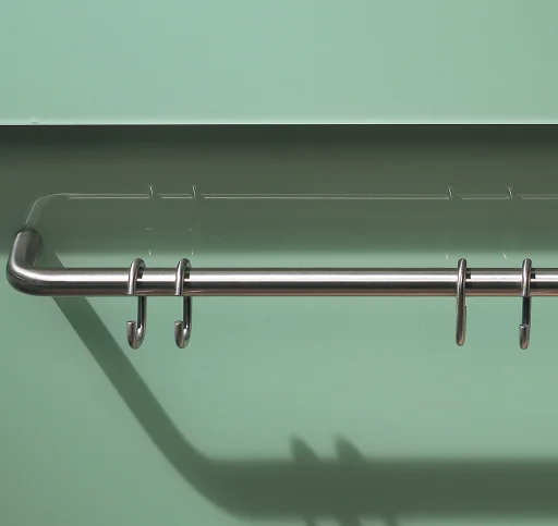 Håndkleholder, Ø14, cc 300 mm, bøssing, d line, Sanitær.