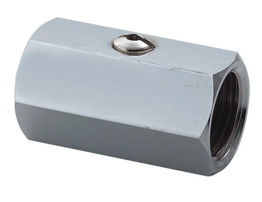 Kuleventil 1/2" forkrommet