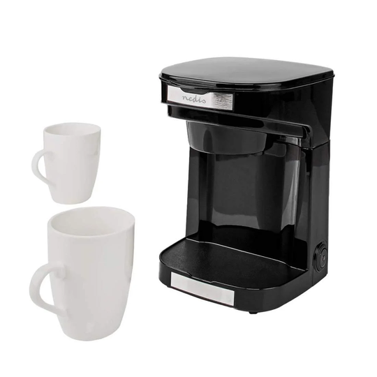 Kaffemaskine med Porcelænskrus - 25 cl