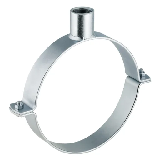 250 mm Rørholder med 1" hylse sort PEH Geberit
