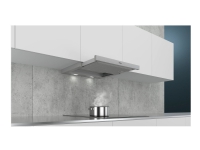 Siemens iQ300 LI64MA531 - Hætte - teleskopisk - Niche - bredde: 52.6 cm - dybde: 29 cm - udtrækning og recirkulation (-) - med intern motor - metalsølv