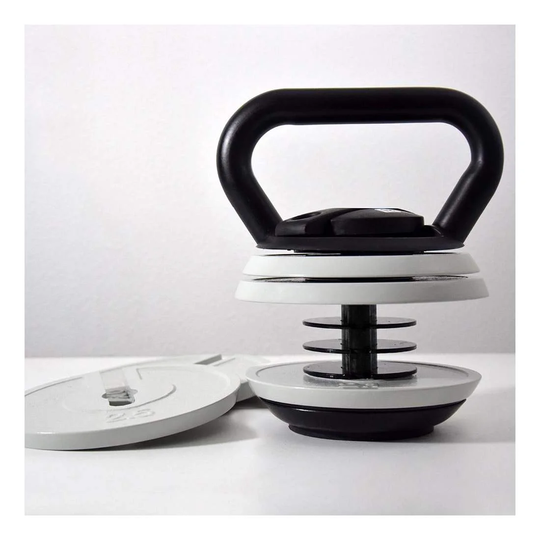 Kettlebell, Justerbar Vægt - 3.5 - 18 kg