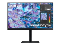 Samsung S27B610EQU - S61B Series - LED-skærm - 27 - 2560 x 1440 WQHD @ 75 Hz - IPS - 300 cd/m² - 1000:1 - 5 ms - 2xHDMI, DisplayPort - sort