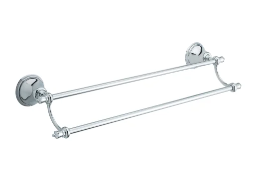 Damixa Tradition Håndklestang Dobbelt 495 mm, Krom