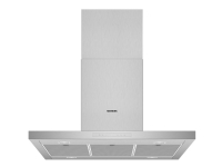 Siemens iQ500 LF97BCP50 - Hætte - frithængende - bredde: 89.8 cm - dybde: 60 cm - udtrækning og recirkulation - rustfrit stål