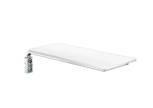 Hansgrohe Casetta såpeskål E, hvit/krom