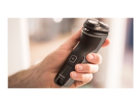 Philips SHAVER Series 1000 S1231 - Shaver - trådløs - grå