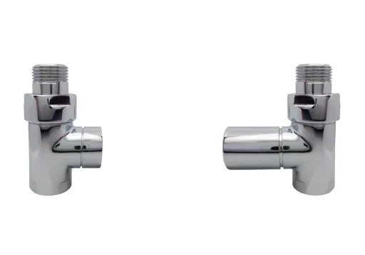 Kriss Cylinder ventilsett rettløp, Krom