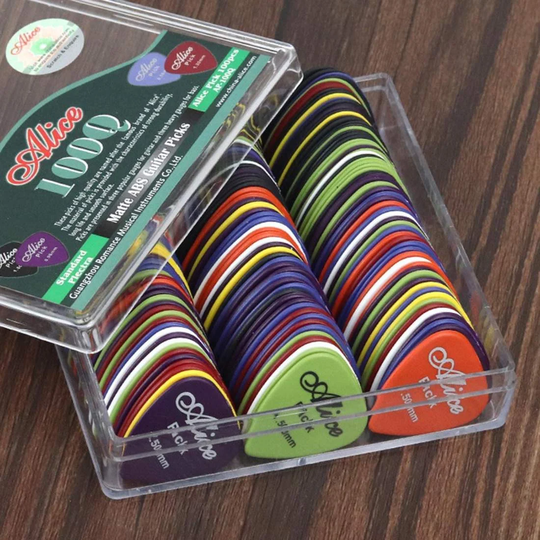 50x Guitarplekter - 0,58-1,50 mm