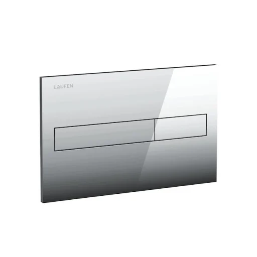 Laufen betjeningsplate, forkrommet