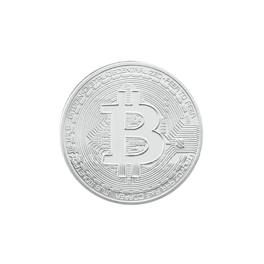 Sølvbelagt BitCoin
