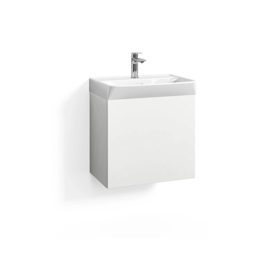 Svedbergs Skapa D35 Skuff Slim Servantskap 55cm / Hvit Matt