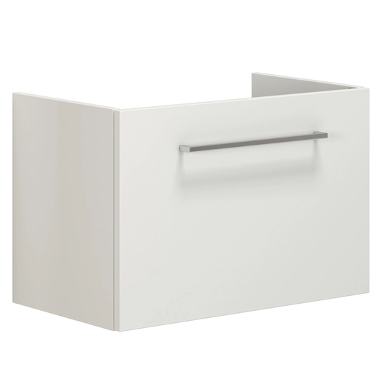 Dansani Mido+ Slim Servantskap 1 Skuff B50-80xd35cm Uten Servant Hvit Matt / 60cm