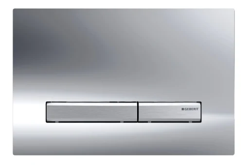 Geberit Sigma50 Betjeningsplate, Blankforkrommet