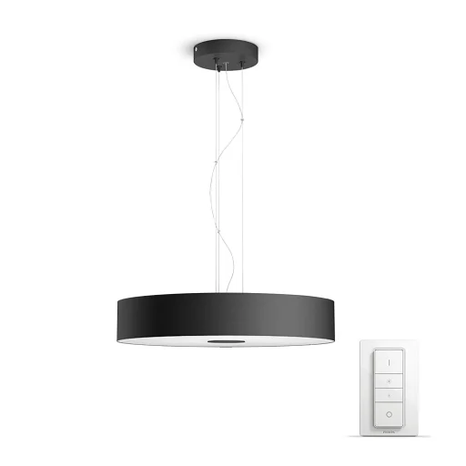 Philips Hue Fair pendel inkl. lysdimmer, sort
