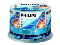 Philips CR7D5NB50 - 50 x CD-R - 700 MB (80 min) 52x - spindle