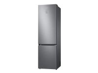 Samsung RL38A776ASR - Køleskab/fryser - bund-fryser - bredde: 59.5 cm - dybde: 65.8 cm - højde: 203 cm - 387 liter - Klasse A - rustfrit stål
