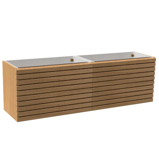 Vikingbad MIE Stav Servantskap B60-200cm Eik / 180cm Dobbel