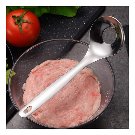 Frikadelleske i rustfrit stål