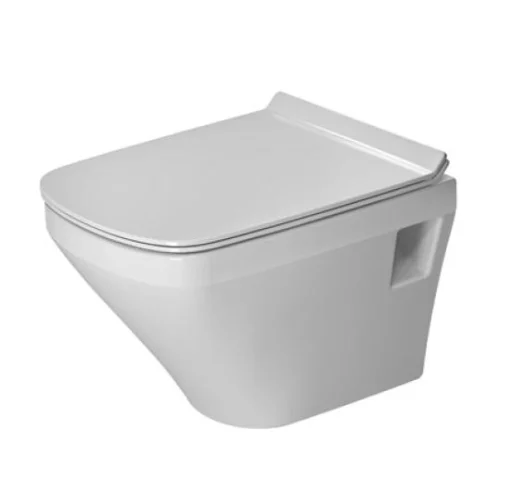 Duravit DuraStyle Compact vegghengt toalett m/WonderGliss, hvit