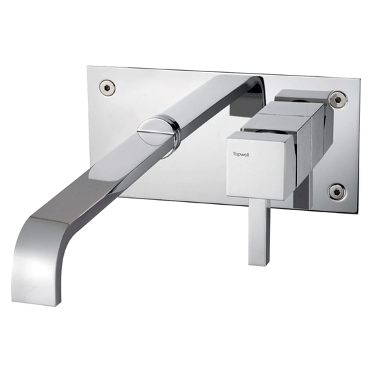 Tapwell Box008 Rettangolo Servantbatteri Innbygging Krom