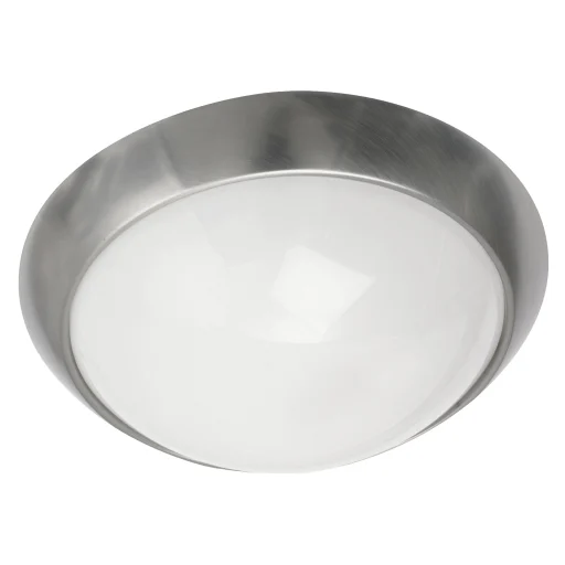 Plafond Enøk 10W LED 3000K børstet stål