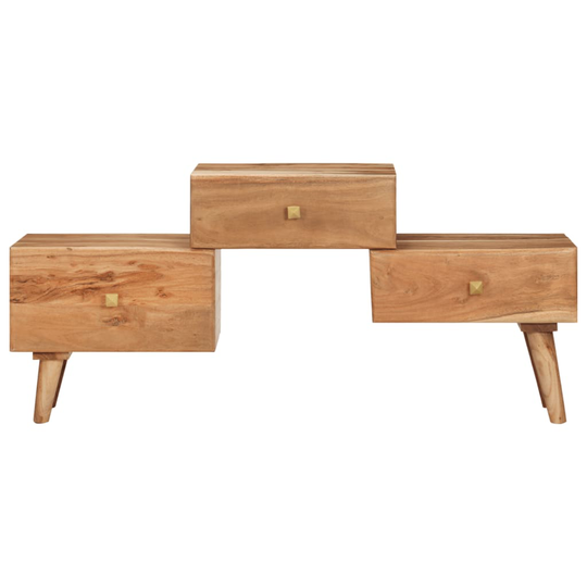 vidaXL tv-skab 108x30x49 cm massivt akacietræ