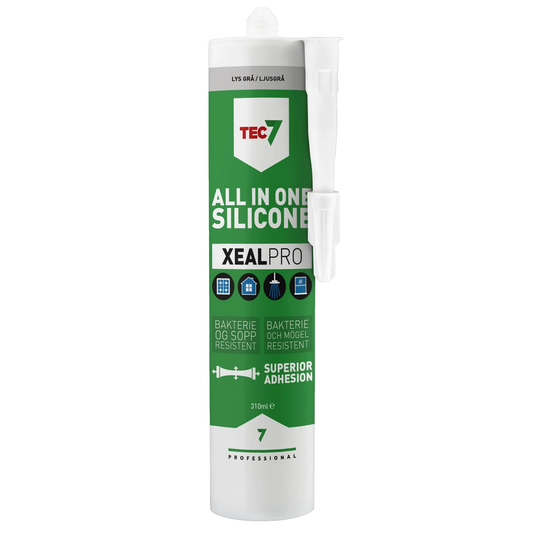 Tec7 Xealpro Silikonfugemasse Grå