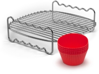 Philips Tilbehørssæt Party Master Kit, Tilbehørssæt, Philips, Rød, Sølv, Krom stål, Rustfrit stål, Silikone