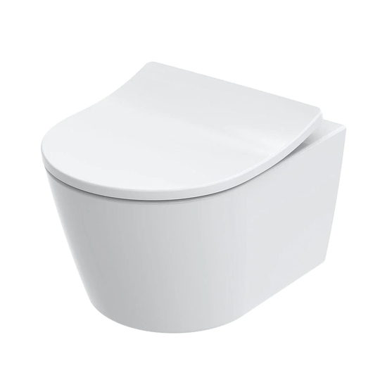 Toto RP Compact Veggskål Rimless U/sete - Vegghengt Toalett Hvit