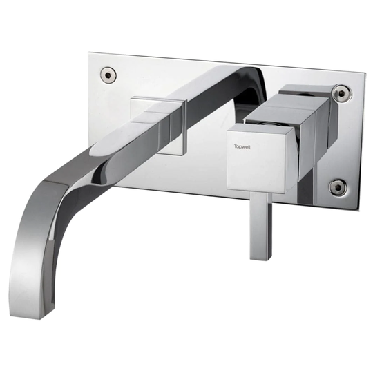 Tapwell Box008 Square Servantbatteri Innbygging Krom