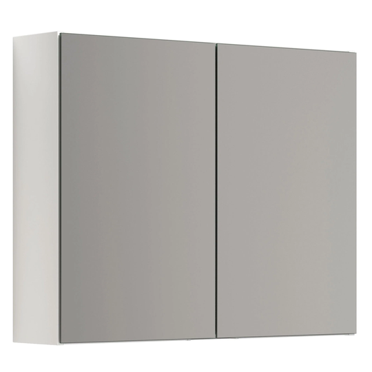 Dansani Mido+ Select Speilskap Uten Lamper B50-120xh64cm Hvit Høyglans / 80cm