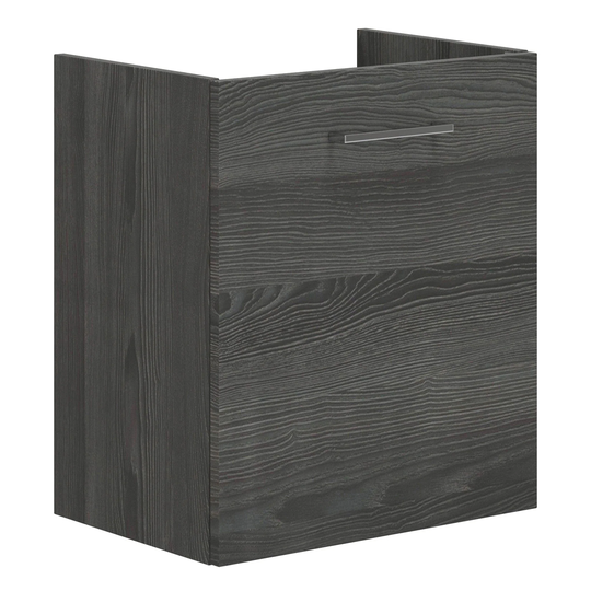 Dansani Mido+ Slim Servantskap 1 dør B50xd35cm Uten Servant Pine Grey / 50cm Venstre