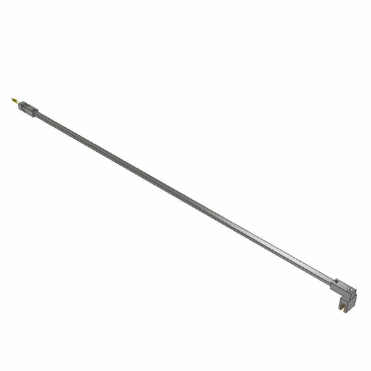 Vikingbad Støttestag 6/8mm Glass-vegg 120cm Sølv