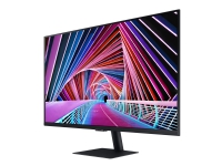 Samsung S32A706NWU - S70A series - LED-skærm - 32 - 3840 x 2160 4K @ 60 Hz - VA - 300 cd/m² - 2500:1 - HDR10 - 5 ms - HDMI, DisplayPort - sort