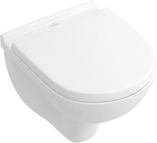 Villeroy & Boch O.Novo Compact vegghengt toalett m/ceramicplus, hvit