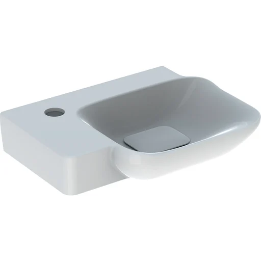 myday vask 40x28cm venstre, hvit kt