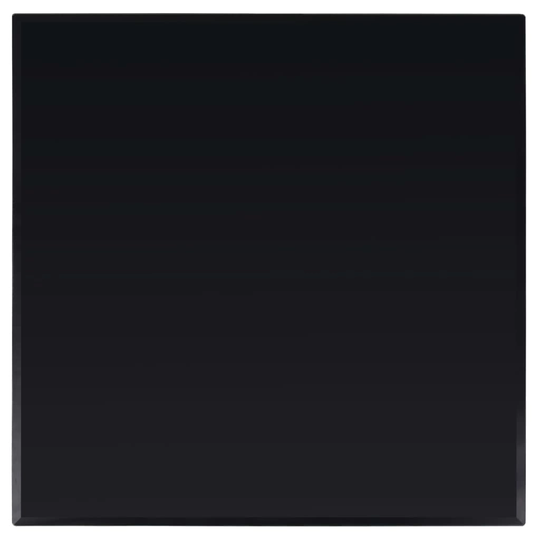 vidaXL bordplade hærdet glas firkantet 800 x 800 mm