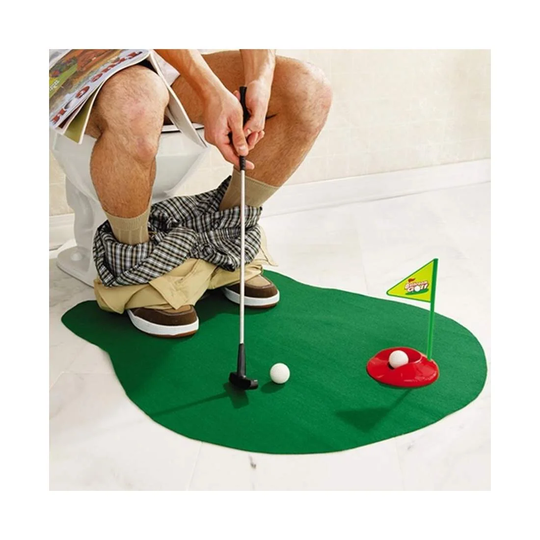 Toiletgolf - Pro Golf Player