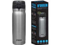 Drinking glass Noveen thermal bottle NOVEEN 400 ml TB802 silver
