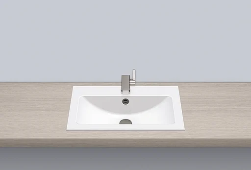 Alape R-Series håndvask 58,5x40,5 cm, glaseret stål