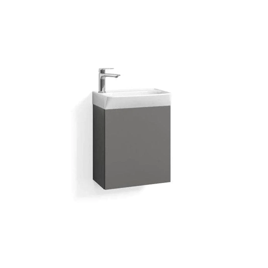 Svedbergs Skapa D25/d35 Dør Slim Servantskap 45cm / 25cm Skifergrå