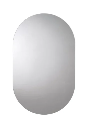 Croydex ovalt speil u/ramme, m/Hang'n'lock, 65x40 cm