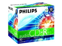 Philips - 10 x CD-R - 700 MB (80 min) - cd-box