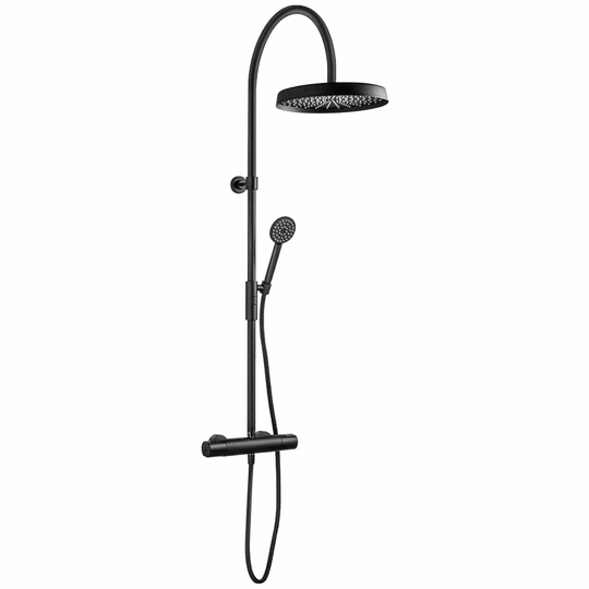 Tapwell Arm7300 TakdusjØ32cm Svart Matt