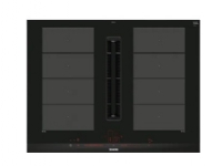 Siemens iQ700 EX875LX57E - 80 cm induktionskogeplade med integreret emhætte - lightSlider - Powerboost - flexInduction®