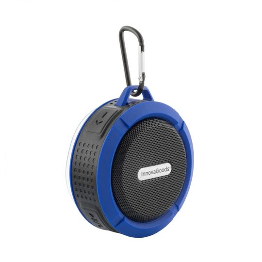 Vandtæt Bluetooth Højtaler - Blå